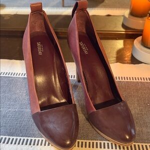 Kate Spade Brown Leather Heels